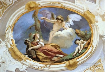 Giovanni Battista Tiepolo Painting - Palacio Patriarca Agar en el desierto Giovanni Battista Tiepolo